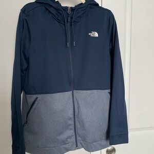 The North Face Navy Blue Full-Zip Jacket
